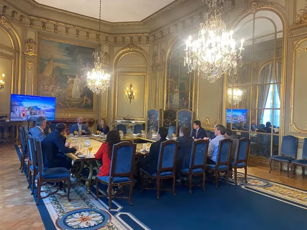 Max J. Pérez-Bouret at the Roundtable with Argentina's Justice Department