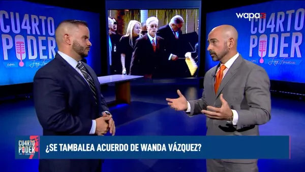 Max J. Pérez-Bouret on WAPA TV